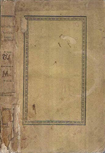  Metastasio P. - OPERE SACRE (...).