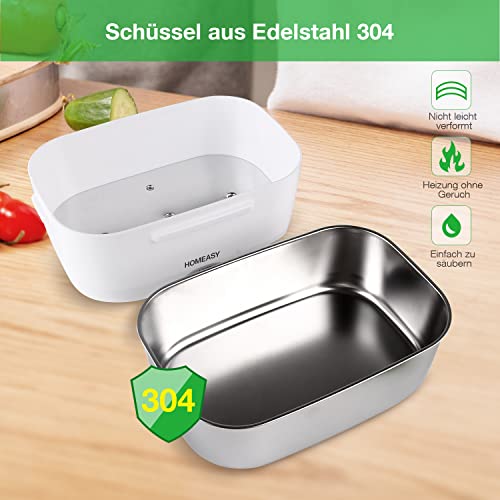 Elektrische Lunchbox HOMEASY für Auto und Zuhause 12V 220V