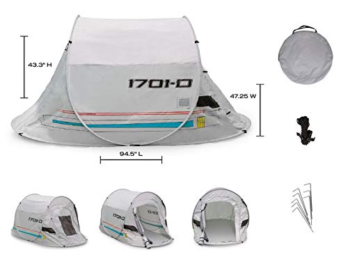 Ukonic Carpa para Camping Star Trek: The Next Generation Shuttlecraft para 2 Personas miniatura 2