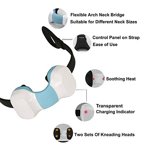 Carepeutic Trigger Point Targeted Spot Full Body Shiatsu Massager, White #TOP5