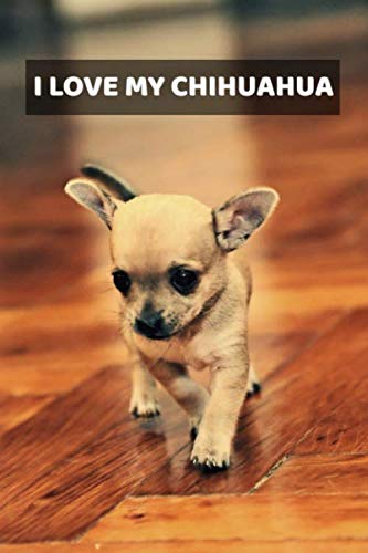 I Love My Chihuahua: A 6x9 Lined Notebook, Journal Gift for Chihuahua Lovers and Dog Lovers