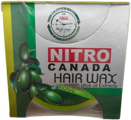 Nitro CANADA HAIR STYLING Hair Wax (150g) (Pack of 1) (OLIVE)