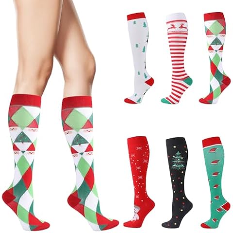 Chaussettes de Noël Kleemeiero 6PCS Cover