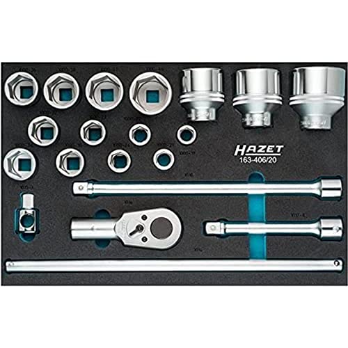 Hazet 163-406/20 Tool Set, Multi-Coloured