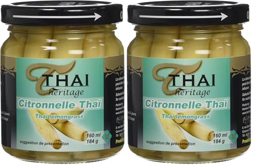 THAI HERITAGE Citronnelle 184 g (Lot de 2)