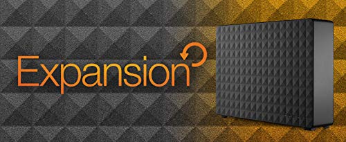 Image of Seagate Expansion Desktop 8TB External Hard Drive HDD - USB 3.0 for PC Laptop and 3-Year Rescue Services (STEB8000402)