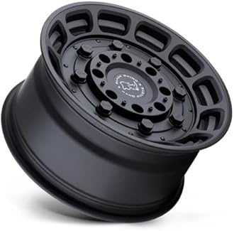 Black Rhino Hard Alloys WARTHOG 17X8.5 6X120 4.75 0mm MATTE BLACK - 1785WHG006120M67