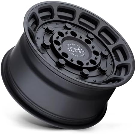 Black Rhino Hard Alloys WARTHOG 17X8.5 6X120 4.75 0mm MATTE BLACK - 1785WHG006120M67