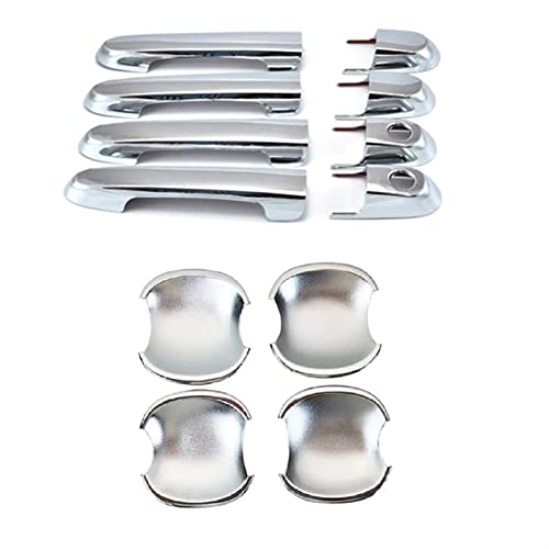 Poignée de porte chromée pour Hyundai Tucson 2004-2010 garniture de protection extérieure