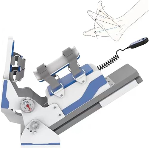 Image of Ankle rehabilitation device, electric ankle extension trainer, plantar flexion (40) + dorsiflexion (40) full-angle training, suitable for ligament injury, fracture, ankle muscle strain(Manual)