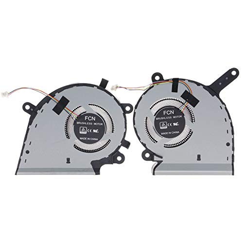 Image of Replacement CPU & GPU Cooling Fan for Asus ROG Strix G531 G531GT G531GU G531GD G731GT G731GU G15 G512LI DC 5V 0.5A FLLB FLKJ FMMN FMMP 13NR01L0T01111 13NR01L0T02111