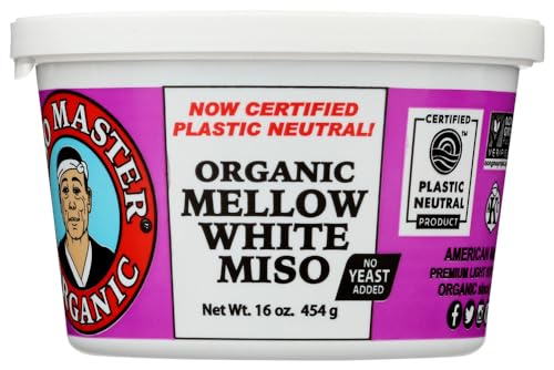 Miso Master Organic Mellow White and Dom Miso, 16 Ounce - 6 per case.
