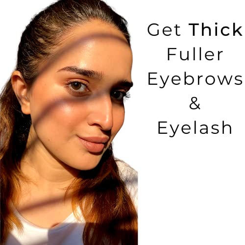 Noor-skincare-Eyebrow-Growth-Oil-Organic-Castor-Oil-Cold-Pressed-Eyebrow-Growth-Serum-Thick-Eyelash-Hair-Fast-Growth-and-Volume-Oil-for-Women-with-Vitamin-E-Coconut-Almond-Oil-with-Applicator