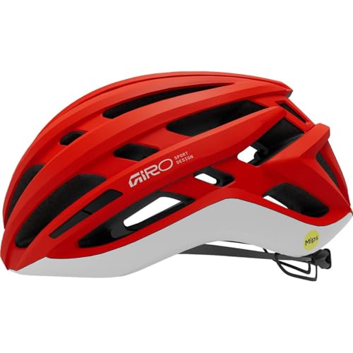 Giro Agilis Mips Cycling Helmet Color Matte Flame Red Talla L miniatura 2