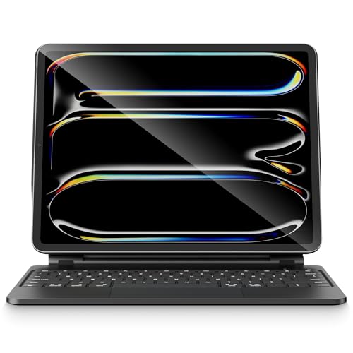 pekarejue Magic Keyboard P[X iPad Pro 13C` (M4) 2024N - X}[g}`^b` gbNpbh RGBobNCg t@NV[ NVbNubN