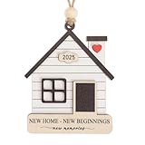 Christmas Ornaments 2025 - Family Ornaments - New Home Ornament 2025 - New Home Gift Ideas - Housewarming Gifts new Homes - Christmas Ornament 2025 - White Elephant Gifts - Xmas Tree Funny Decoration