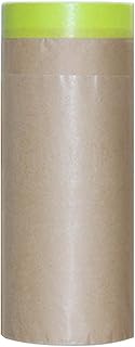 QWLWBU Masking Paper for Painting,Tape and Drape Painters Paper,Automotive Paint Paper Roll with Tape,6/12/18 x 50 feet 3 ...