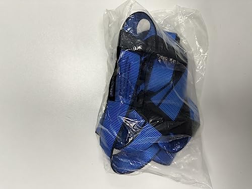 Foto von ENJOHOS Klettergurt, Absturzsicherung Sicherheitsgurt Taille, für Bergsteigen Sportklettern Baumklettern Feuerwehr Outdoor(Blau)