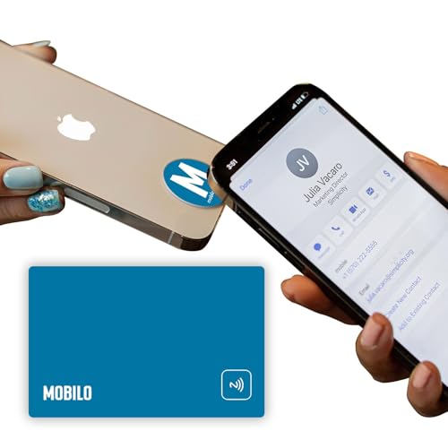 Mobilo Digital Business Card + Smart Button Combo – NFC