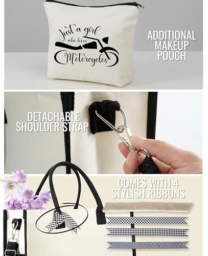 Bolsa Tote para mujeres con cierre superior y correa miniatura 5