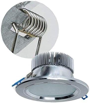 Frame voor Inbouwverlichting 10 stuks Zilver Mat