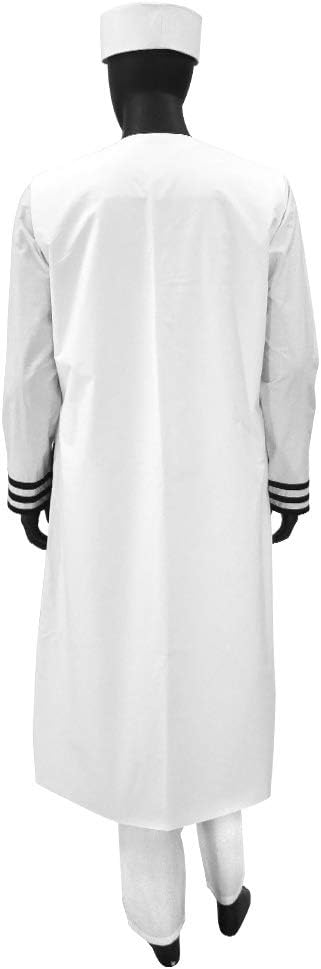 Men`s Suit Long Coats Dashiki Shirts Ankara Pants Traditional Hat 4 Piece Set African Clothing Attire Wear