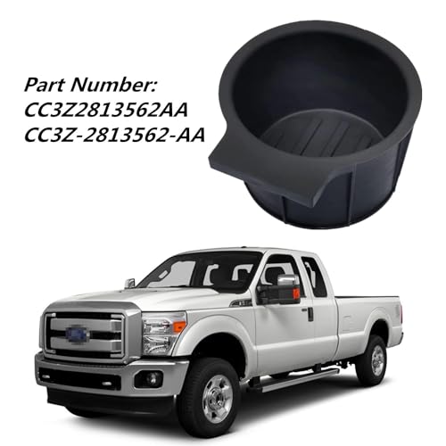 Insertos de caucho para portavasos Priprilod compatible Ford Super Duty miniatura 5