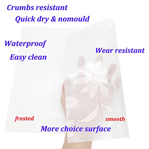 August Dream AD-MAT COSMOS 2PCS Thick Waterproof Placemats Wipe Clean Plastic Placemats Set Of 2 Placemat thumb #1
