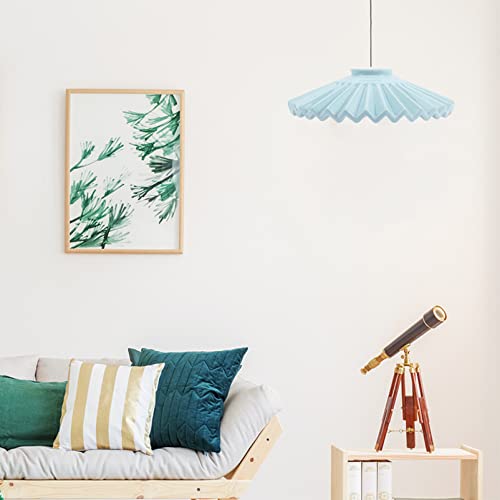 Image of Angoily Modern Ceramic Lampshade Cover for Chandelier Green Lamp Shade for Living Room
