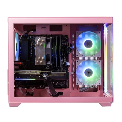Image of Skytech Gaming Aurora Gaming PC, AMD Ryzen 7 7700 3.8GHz, NVIDIA RTX 5060 Ti 16GB VRAM, 1TB Gen4 NVMe SSD, 32GB DDR5 RAM 5600, 650W Gold PSU, WI-FI 5, Windows 11, Desktop