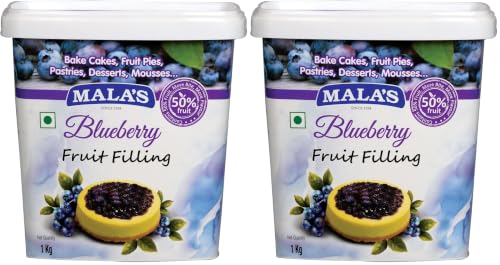 Image of Mala's Filling 1Kg (Blue Berry) (Pack of 2)