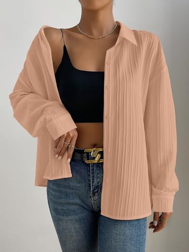 Image of GRECIILOOKS Shirt for Women | Women Shirt | Long Shirt for Women | Shirt Tops for Women | Oversized Shirt for Women