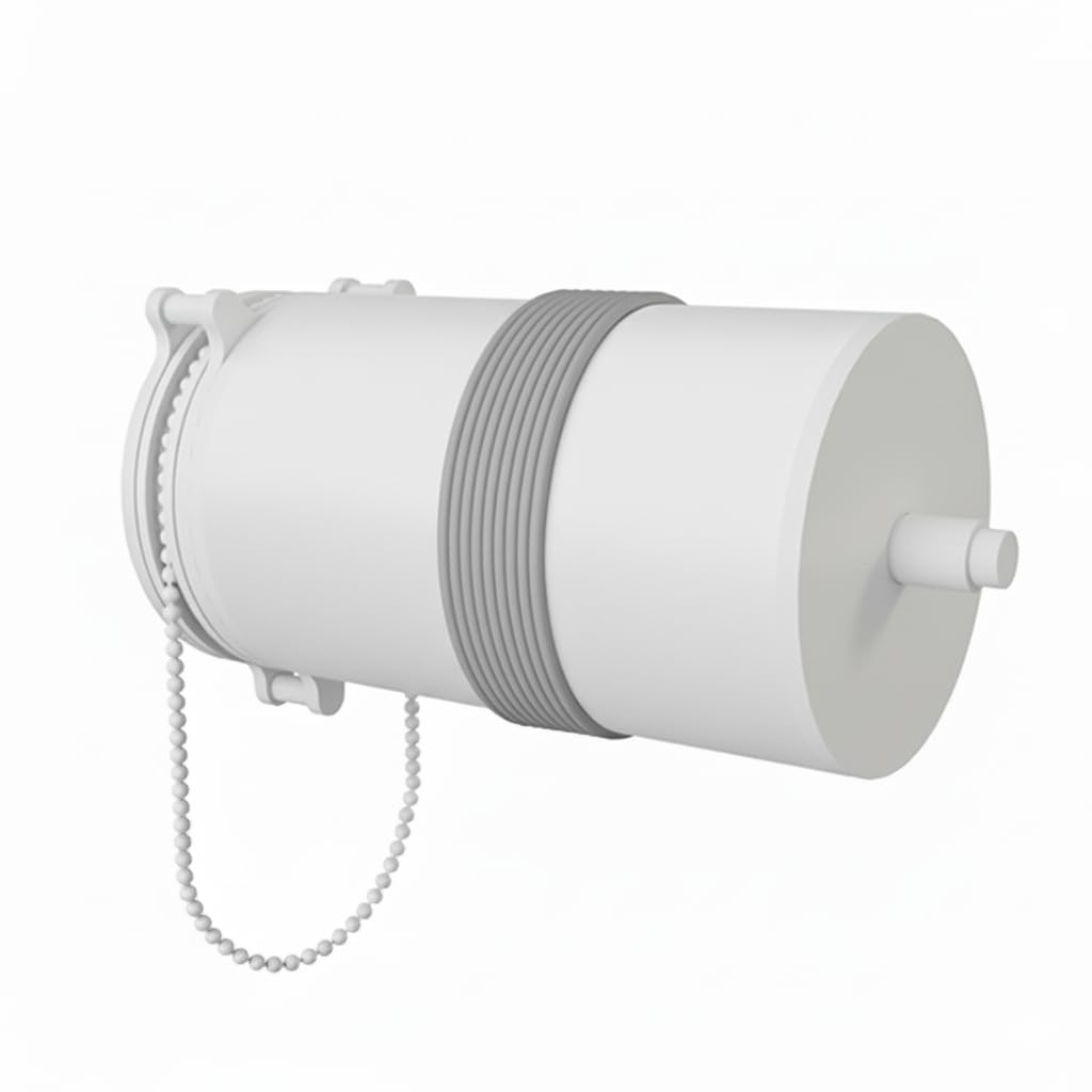 Foxydry Mini - Embrague de repuesto para tendedero Foxydry Mini, mecanismo de subida y bajada con cadena para tendedero (Mini – blanco, 150)