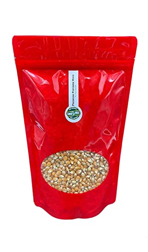 Premium Mushroom Popcorn Kinopopcorn 500 Gramm XL 1:46 Premium Popcorn Popvolumen im wieder verschließbarem Beutel GMO Frei Cover