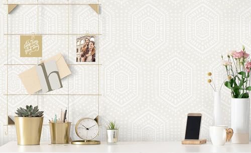 Yomshi Moderne Geometrische Tapete Selbstklebende 44cm*3m Vinyl Wickeln Scandi-Inspirierten Khaki Fischgrätenmuster Abnehmbar Kontakt Papier für Schlafzimmer Akzent Wände Küche Schränke