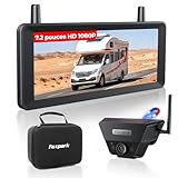 hd portable dvr with 2.5 tft lcd screen battery Enregistrement DVR avec Carte SD: Le DVR intégré capture et enregistre automatiquement chaque moment de conduite ou de marche arrière sur la carte SD incluse. Une solution pratique et fiable pour tout utilisateur de caméra de recul solaire sans fil pour camion