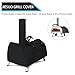 JIESUO Pizza Cover for Ooni Karu 16 and Karu 2 Pro Pizza Oven, Heavy Duty Waterproof Pizza Maker Cover with Seperate Chimney Bag