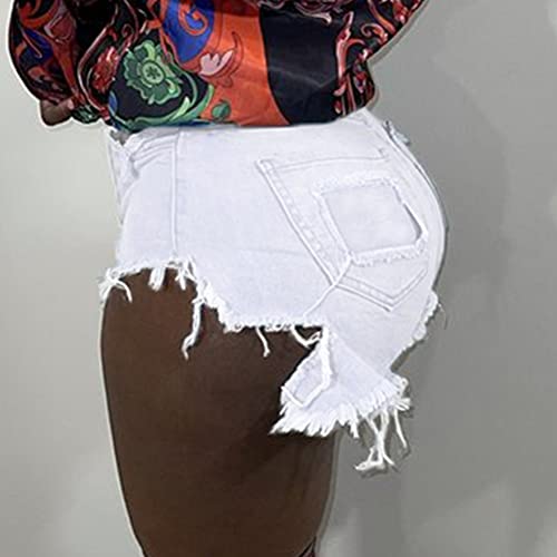 Minetom Donna Shorts Jeans Denim Pantaloncini