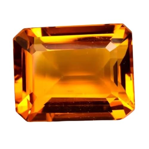 Citrine naturelle facettée pour créer votre bague et pendentif fait main