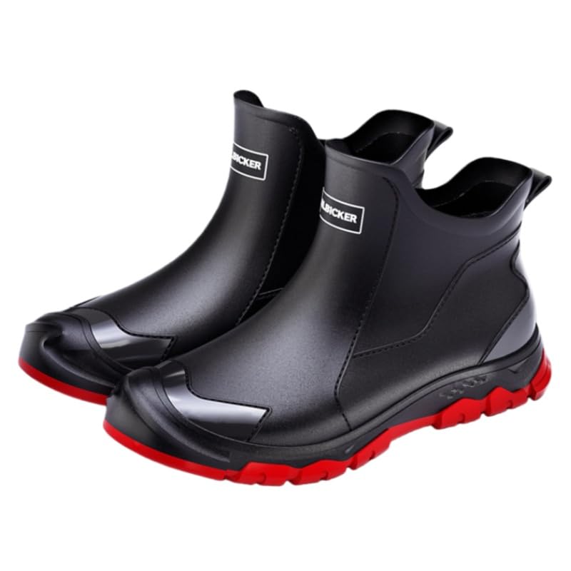 Womens Fashionable Slip-on Waterproof Shoes with Good Grip and Durability Large Size Suitable for Hiking Outdoor Work Camping