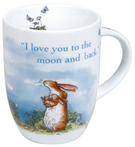 Konitz 12-Ounce I Love You To The Moon And Back Mugs, Giftboxed, Set of 4