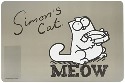 Karlie Flamingo Set de table gris pour chat Simon’s Cat Cover