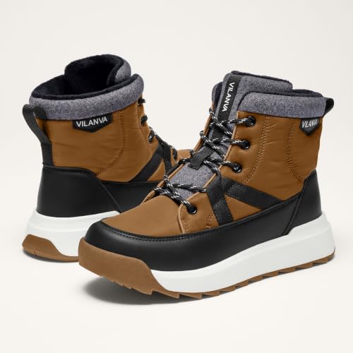 Vilanva Women's Winter Ankle Snow Boots - image 6