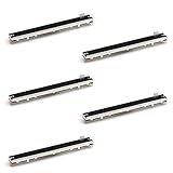 Fielect 5Pcs 10K Slide Potentiometer Carbon Film Fader Variable Resistors Mixer 128mm 3Pins 10K Ohm Linear Potentiometers for Dimming Tuning
