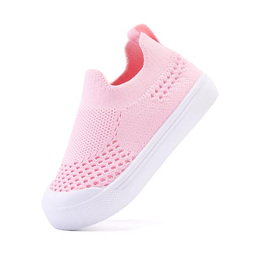 Image of BMCiTYBM Baby Sneakers Girls Boys Lightweight Breathable Mesh First Walkers Shoes 6-24 Months