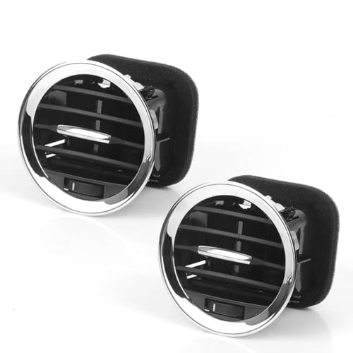 Rejilla de ventilación para Opel Corsa D y Adam 2201099, recambio cromado de salpicadero, 2 uds