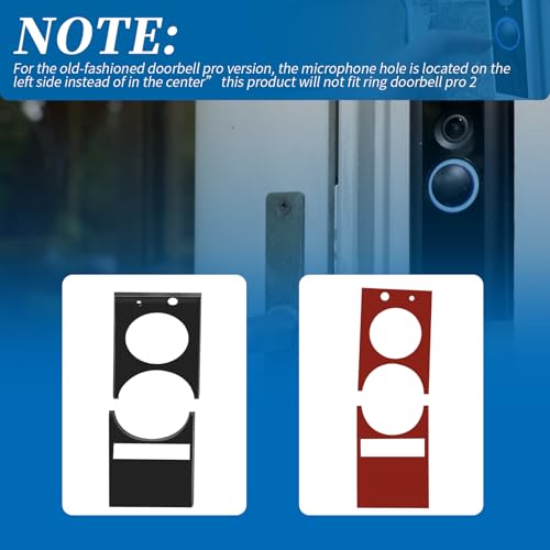 XYgdhqpt Replacement Screen Protector Compatible with Ring Doorbell Pro Older Version(1PCS)