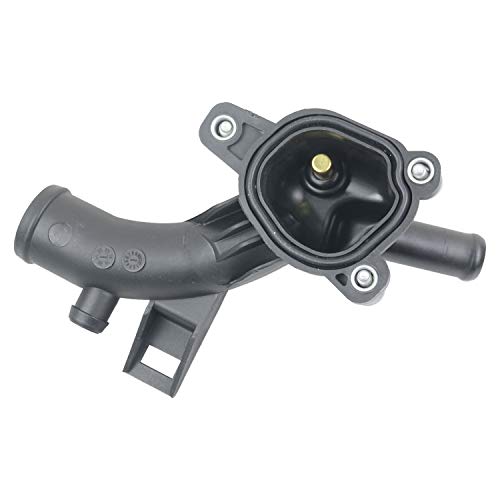 Bisenya Kühlmittelflansch mit Sensor Wasserrohr 1338022 Ersatz für Astra J P10 Corsa D E Meriva B S10 Adam M13 1.2 1.4 25192985 55562048