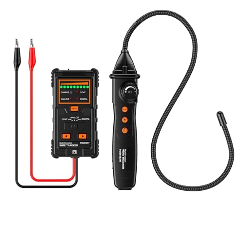 Localizador de cables subterraneos y detector de red con auriculares para lineas de telefono