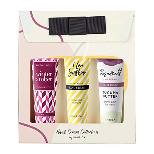 Kimirica Hand Creams Combo gifting | Moisturizing Nourishing Hand Cream for Men and Women | Gift set | Pack of 3 | 30ml each
